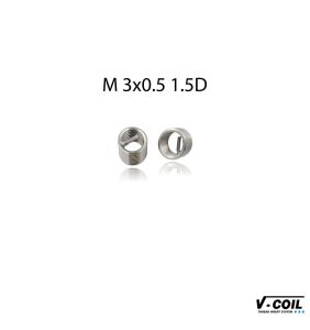 V-Coil M 3x0,5 Tırnaklı 1,5D Helicoil Yay İnox (1 Adet) 07305