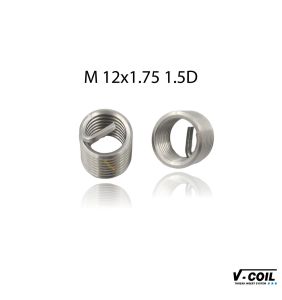 V-Coil M 12x1,75 Tırnaklı 1,5D Helicoil Yay İnox (1 Adet) 07321