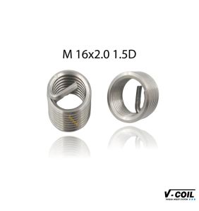 V-Coil M 16x2,0 Tırnaklı 1,5D Helicoil Yay İnox (1 Adet) 07334