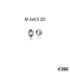 V-Coil M 3x0,5 Tırnaklı 2,0D Helicoil Yay İnox (1 Adet) 07405