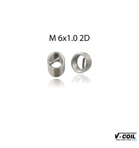 V-Coil M 6x1,0 Tırnaklı 2,0D Helicoil Yay İnox (1 Adet) 07409