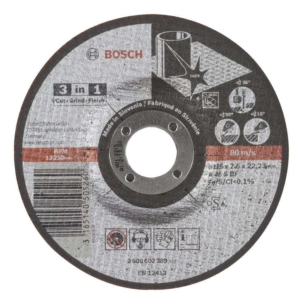 Bosch 125*2,5 mm 3in1 Disk 2608602389