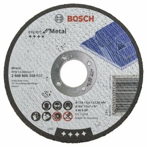 Bosch 115x2,5 mm Expert for Metal Düz 2608600318