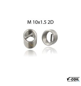 V-Coil M 10x1,5 Tırnaklı 2,0D Helicoil Yay İnox (1 Adet) 07415