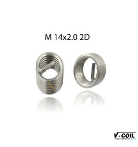 V-Coil M 14x2,0 Tırnaklı 2,0D Helicoil Yay İnox (1 Adet) 07425