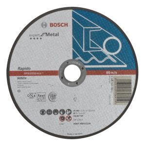 Bosch 180x1,6 mm Expert Metal Kesme Taşı Rapido Düz 2608603399