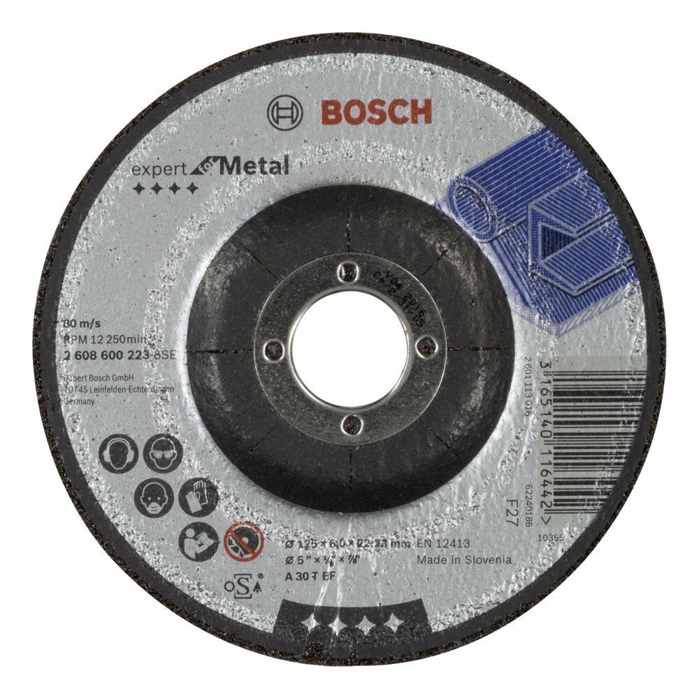 Bosch 125x6 mm Expert Metal Taşlama Taşı 2608600223