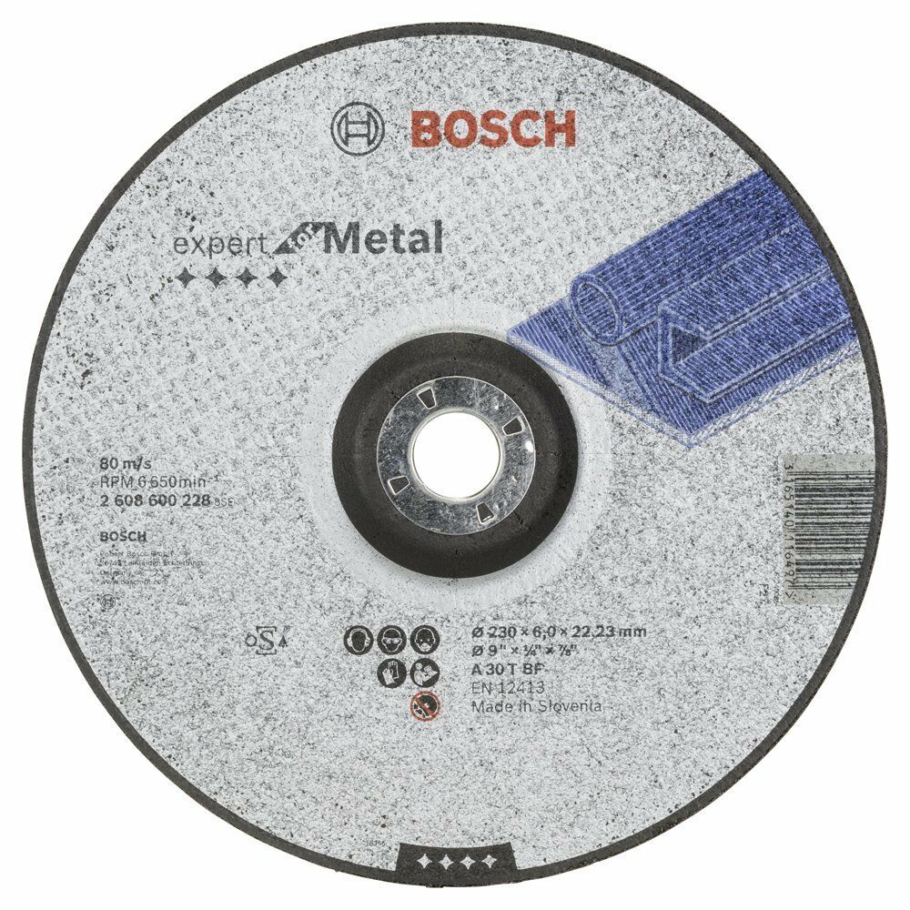 Bosch 230x6 mm Expert Metal Taşlama Taşı 2608600228