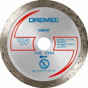 Dremel DSM540 Elmas Fayans Kesme Diski DSM20 İçin