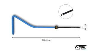 V-Coil M 2x0,4 Helicoil Yay Takma Aparatı 08002