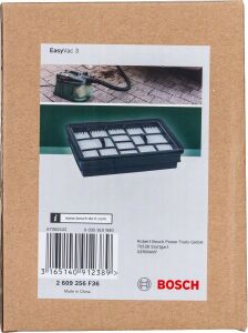 Bosch Vac Düz kıvrımlı filtre - EasyVac 3 2609256F36