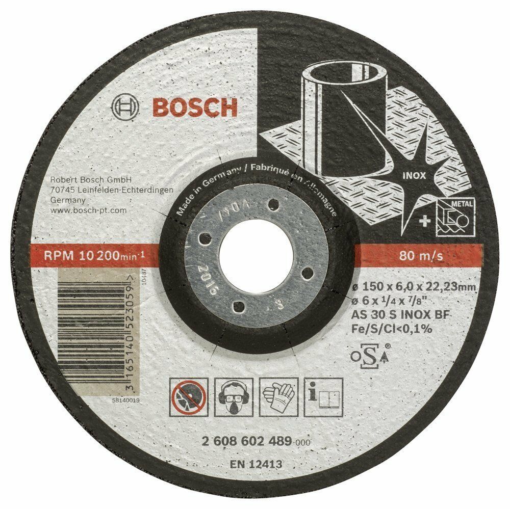 Bosch 150x6 mm Expert Inox Taşlama Taşı 2608602489