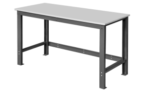 Ceta Form A17L-NS Çalışma Masası (Paslanmaz Çelik Tezgahlı)