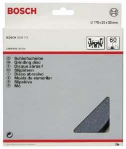 Bosch 175x25x32 mm Zımpara Taşı 60 Kum GSM 175 İçin 2608600110