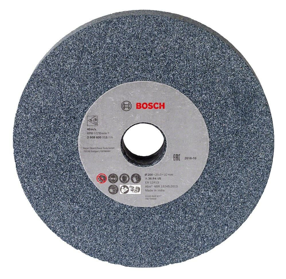 Bosch 200x25x32 mm Zımpara Taşı 36 Kum GBG 60-20 için 2608600111