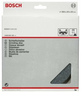 Bosch 200x25x32 mm Zımpara Taşı 46 Kum GBG 60-20 için 2608600106