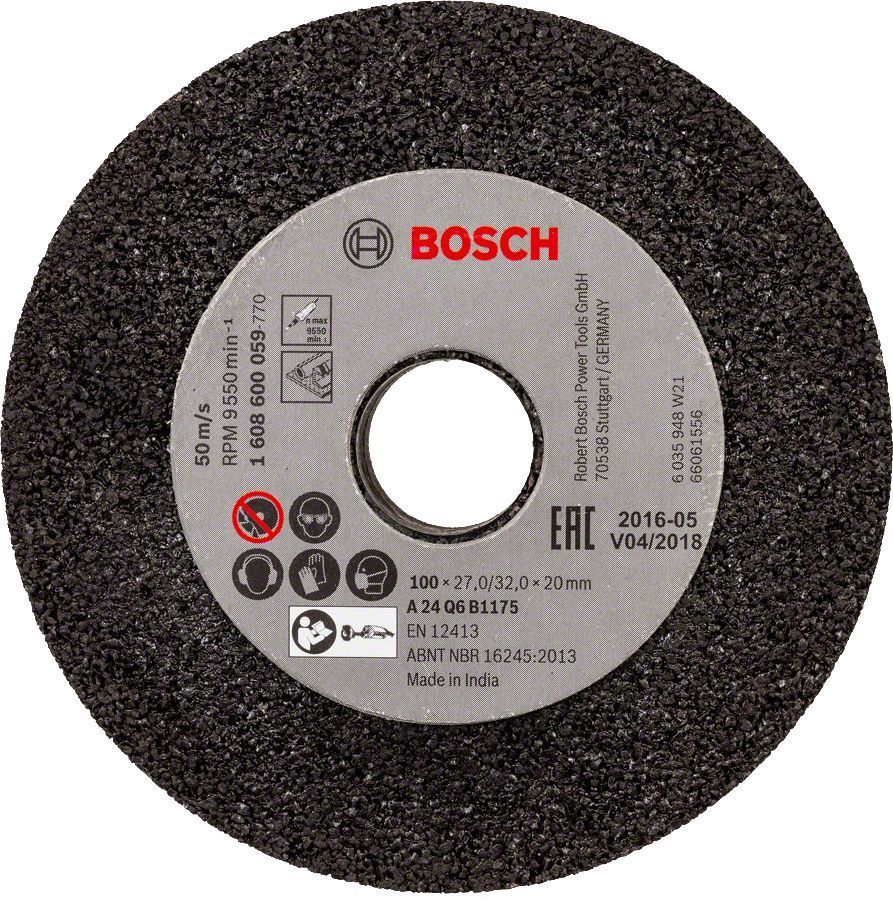 Bosch GGS 6 S İçin 100 mm 24 Kum Zımpara Taşı 1608600059