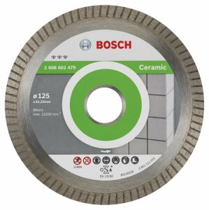 Bosch Best 125 mm Extra Temiz Turbo Seramik Kesme Diski 2608602479