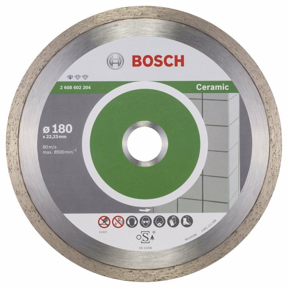 Bosch 180 mm Seramik Kesici Elmas Disk Standart 2608602204