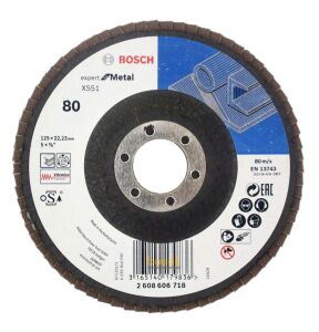 Bosch 125 mm 80 Kum X551 Expert İnox-Metal Flap Disk 2608606718