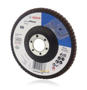 Bosch 125 mm 80 Kum X551 Expert İnox-Metal Flap Disk 2608606718