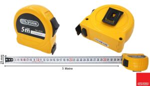 Ceta Form 5 mt x 25 mm Compact Şerit Metre P05-0525