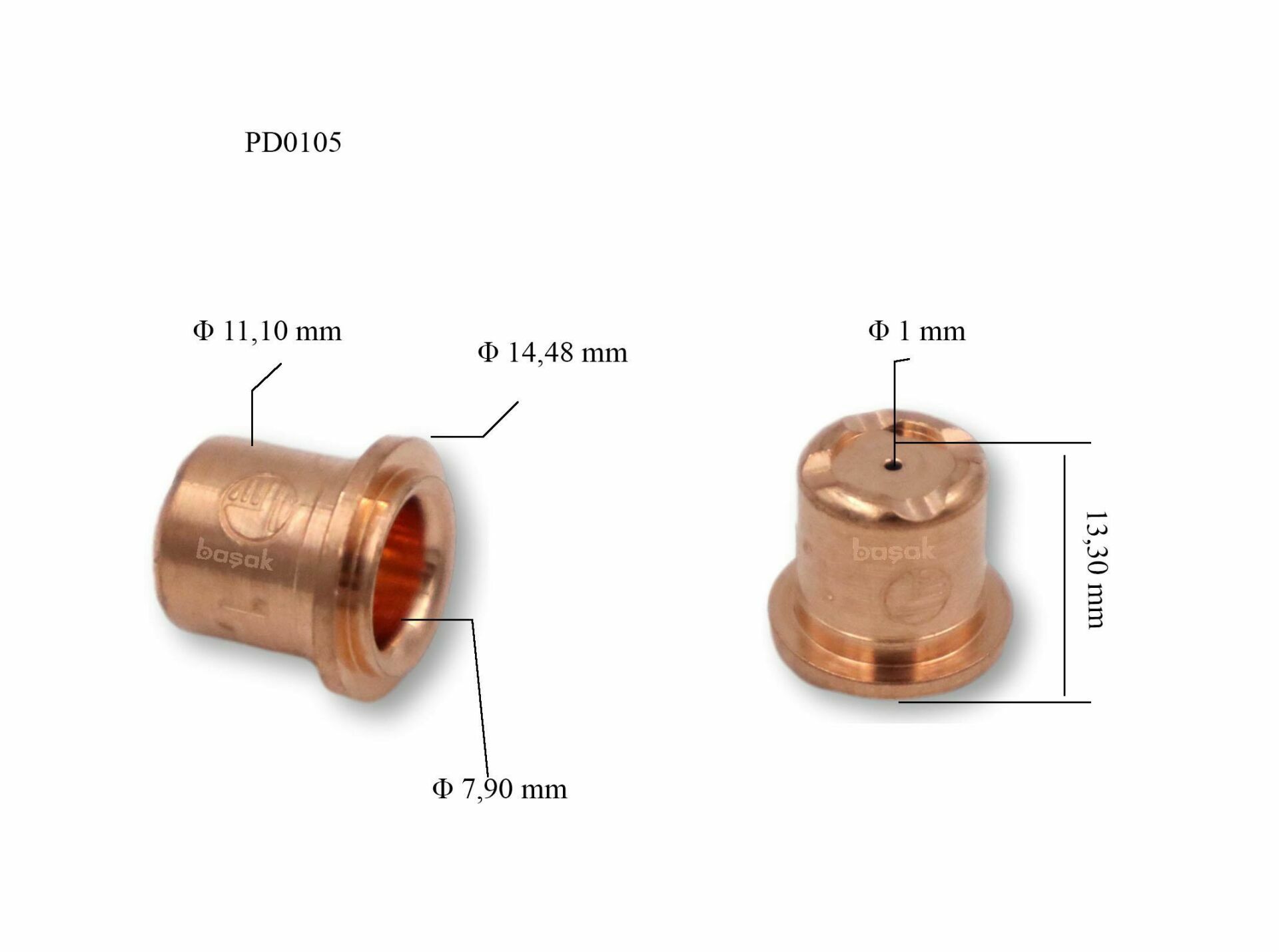 Trafimet A 81 1,2mm Plazma Kesim Memesi  PD0105-10