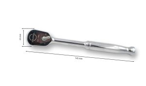 Ceta Form C01-T90L 1/4” Kapalı Tip Cırcır Kolu (Uzun Tip-Metal Saplı)