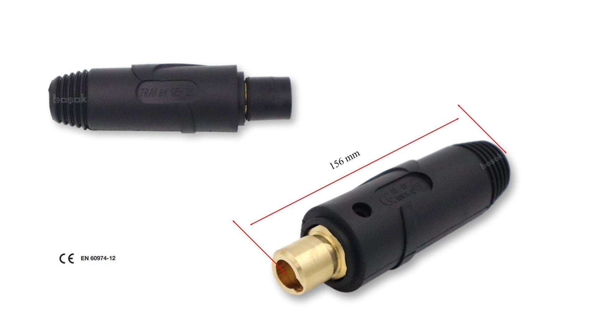 CX0046 95-120 mm² Ultra Kaynak Kablo Bağlantı Fişi Dişi Trafimet