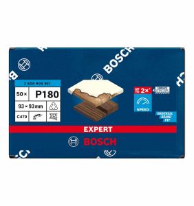 Bosch Expert 93x93 mm 180 kum Üçgen Zımpara Kağıdı 50'li 2608900931