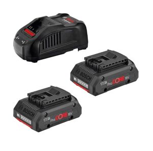 Bosch 2 Adet 18 Volt ProCORE 4 Ah Akü + GAL 1880 CV Şarj Cihazı