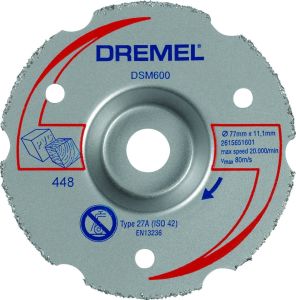 DREMEL DSM600 Çok Amaçlı Karpit Bitişik Kesme Diski DSM20 İçin 2615S600JA
