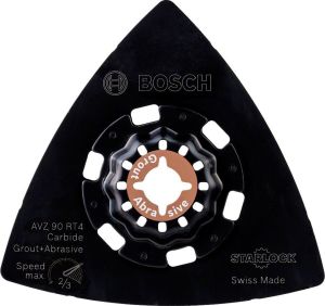 Bosch Starlock - AVZ 90 RT4 - Karpit RIFF Zımpara Tabanı 40 Kum 1'li 2608662906