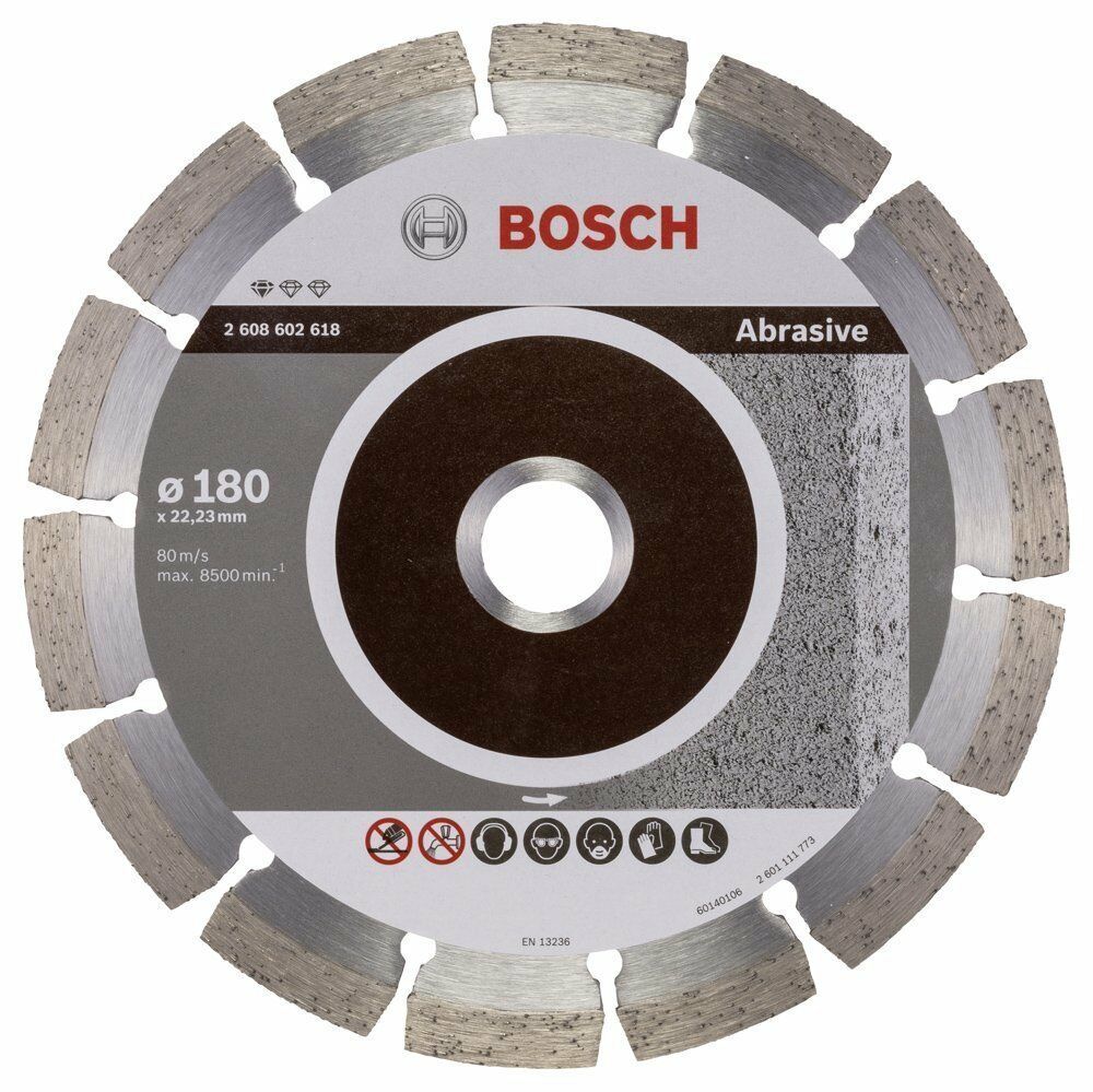 Bosch Çok Amaçlı Elmas Kesme Diski 180 mm Standart 2608602618