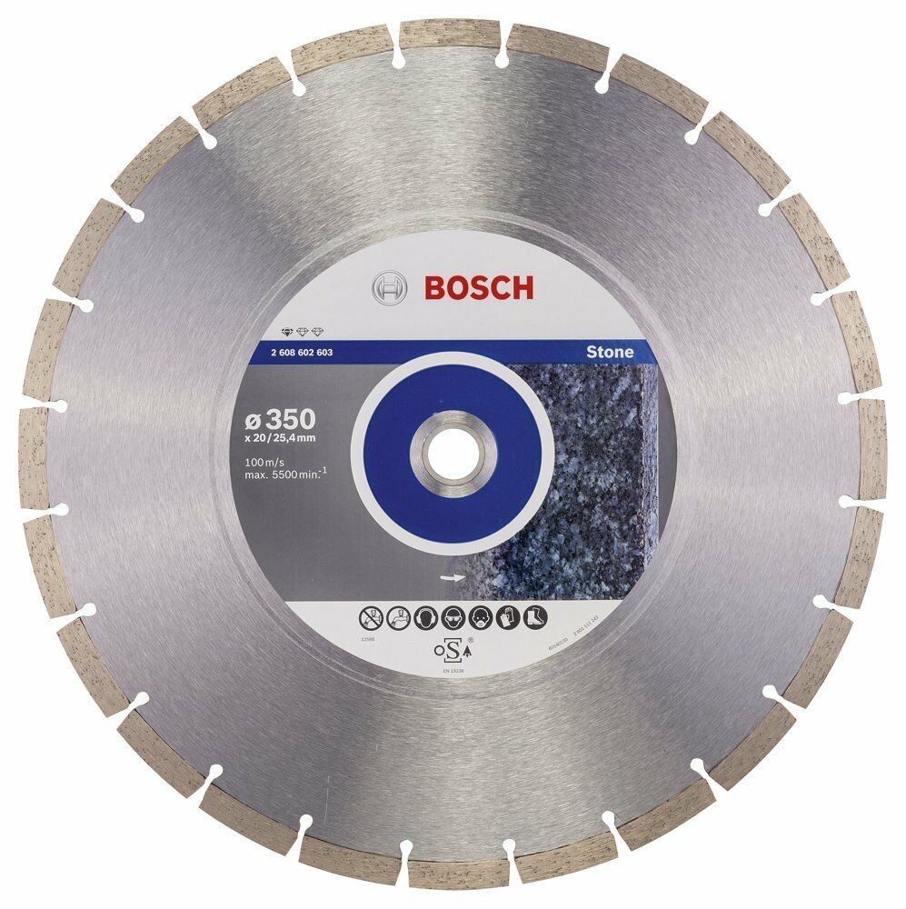 Bosch 350 mm Granit-Doğal Taş Elmas Kesme Testeresi 2608602603