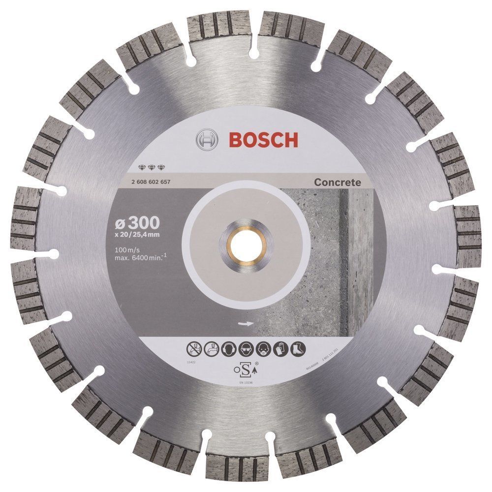 Bosch Best Beton Kesici Disk 300 mm 2608602657