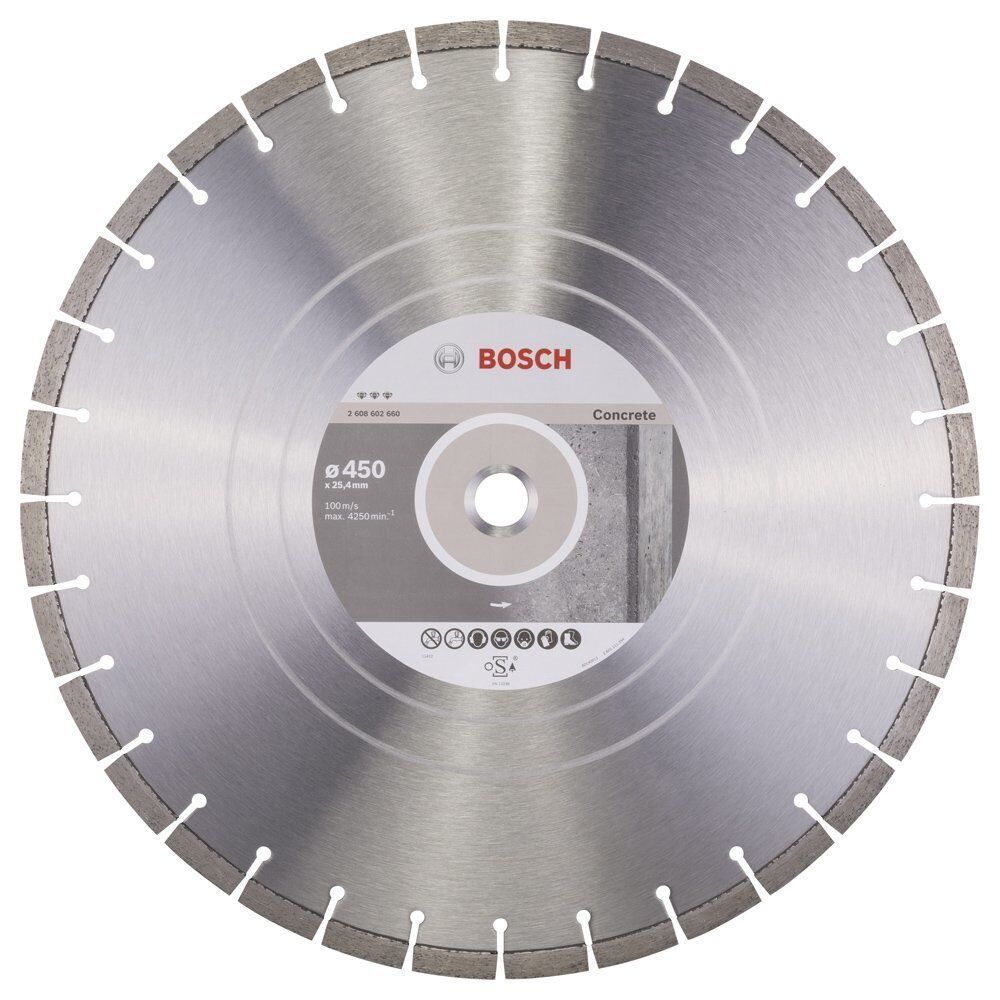 Bosch Best Beton Kesici Disk 450 mm 2608602660