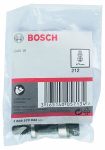 Bosch GGS 16 Sıkma Somunlu Penset 1/4'' 1608570042