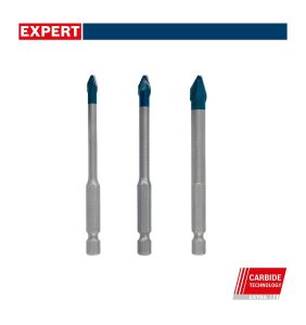 Bosch Expert HEX-9 3'lü 5-6-8 mm Sert Seramik Delme Ucu 2608900595