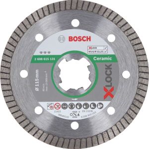 Bosch X-LOCK 115 mm Seramik Kesme Diski Extra Temiz 2608615131 Best Serisi