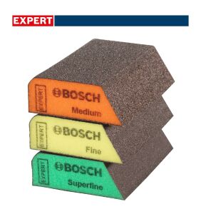 Bosch Expert S470 3'lü Set Sünger Zımpara 69x97x26 mm 2608901174
