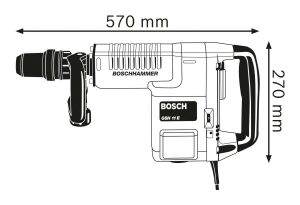 Bosch GSH 11 E Beton Kırıcı Hilti Matkap 1500 W 0611316703