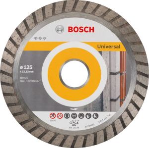 Bosch Tuğla, Harç, Duvar 125 mm Turbo Elmas Kesme Diski 2608602394