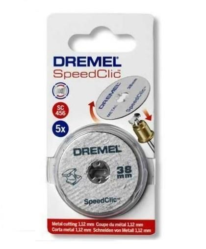 DREMEL SC456 EZ SpeedClic Metal Kesme Diskleri 5'li Paket 2615S456JC