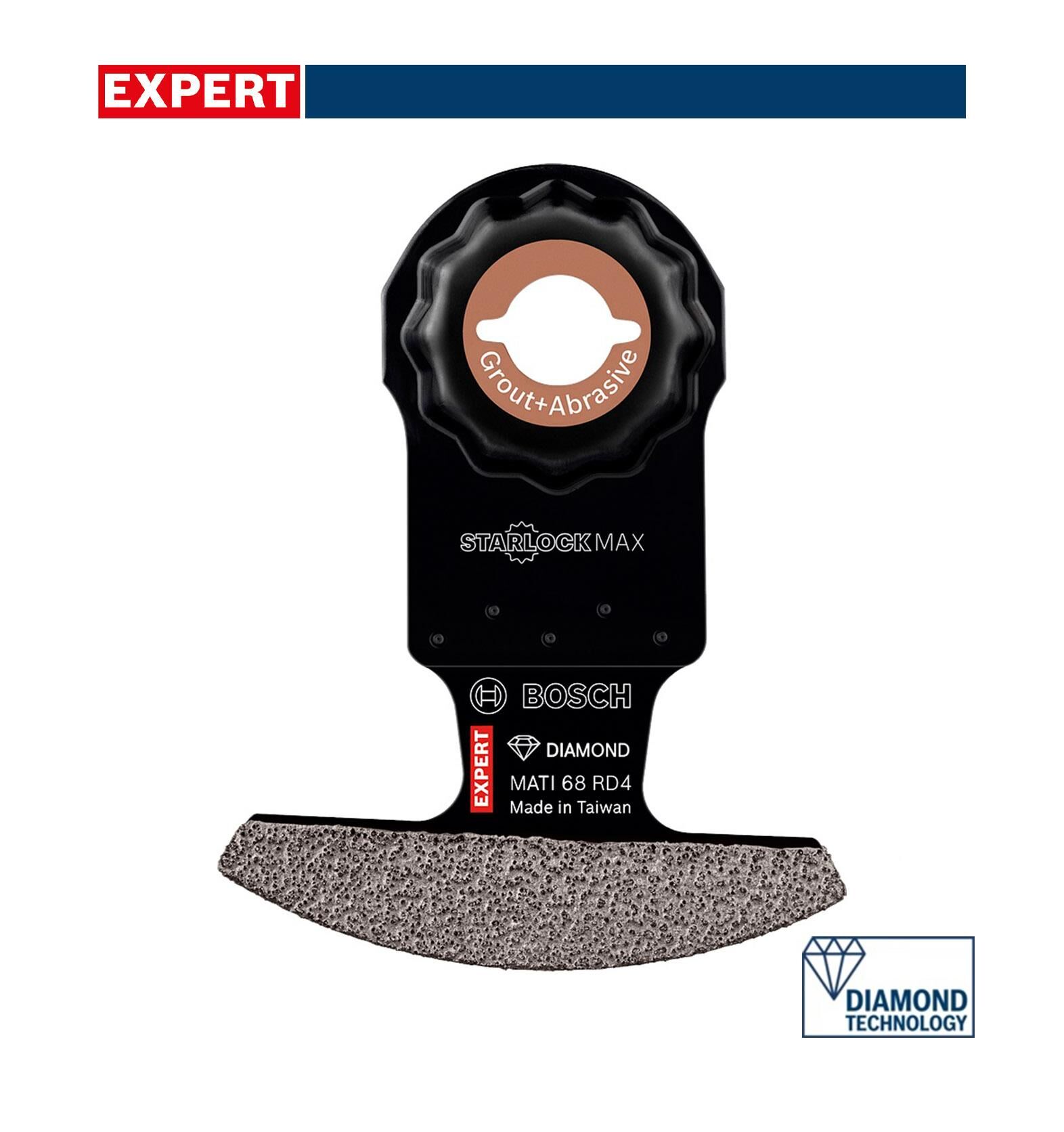 Bosch Expert MATI 68 RD4 1’li Starlock Köşeli Derz Bıçağı 2608900036