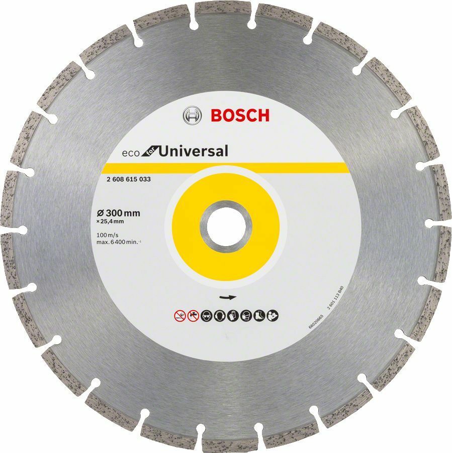 Bosch Eco 300mm Elmas Yapı Malzemeleri Kesme Testeresi 2608615033