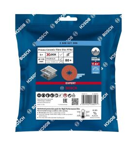 Bosch R782 Expert 115 mm 80 kum Inox Disk Zımpara 5'li 2608621806