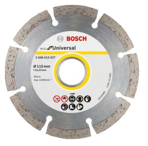 Bosch Eco 115mm Elmas Testere Yapı Malzemeleri İçin 2608615027