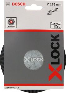 Bosch X-LOCK 125 mm Fiber Disk Sert Taban 2608601716