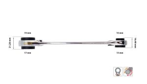 Ceta Form B07-B01 4’lü Cırcırlı Kombine Anahtar 10 - 13 - 17 - 19mm